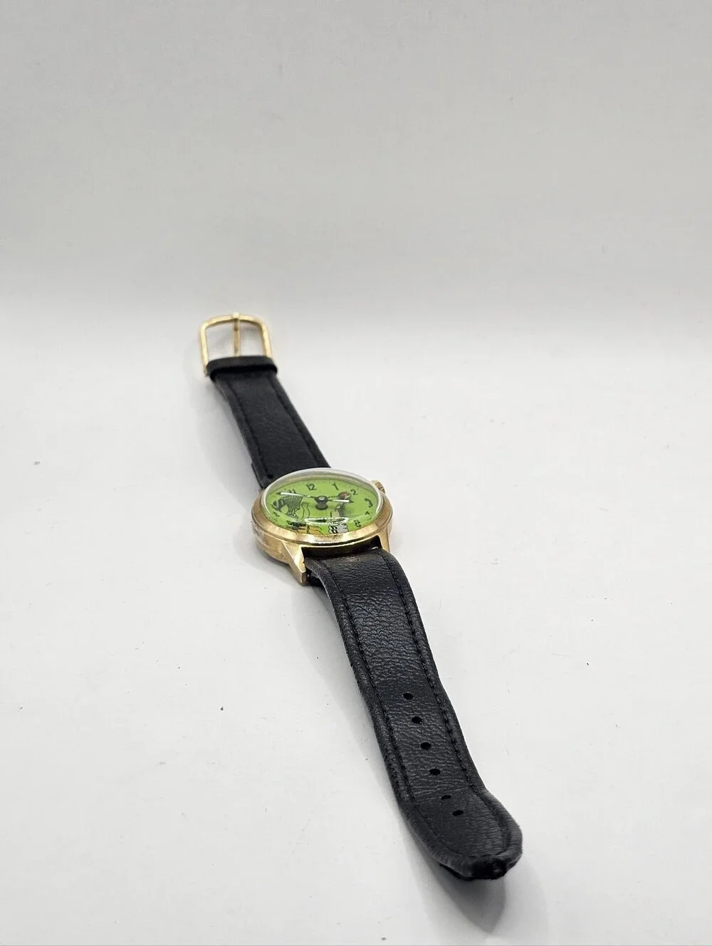 Vintage Criterion Animated Basketball Player Wristwatch Non Working